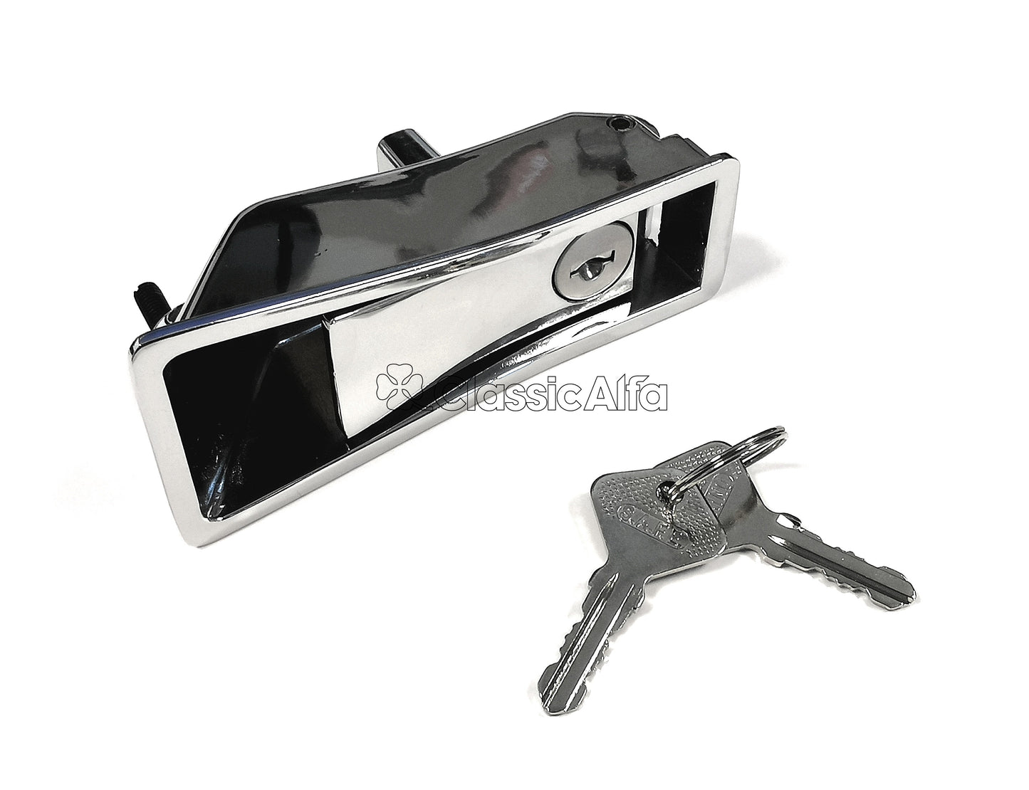 MI025 BOOT RELEASE HANDLE - CHROME - GT/GTV & SPIDER TO 1972