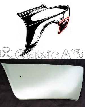 ST026 GT/GTV LEFT REAR WING No.4 REPAIR SECTION