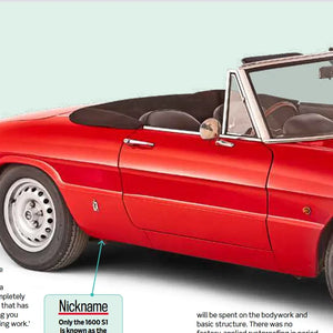 Classic Alfa Featured in Practical Classics Buyers Guide