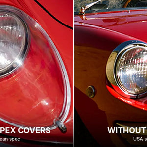 Fitting Perspex Headlight Covers to a 105 Spider: The Full Guide