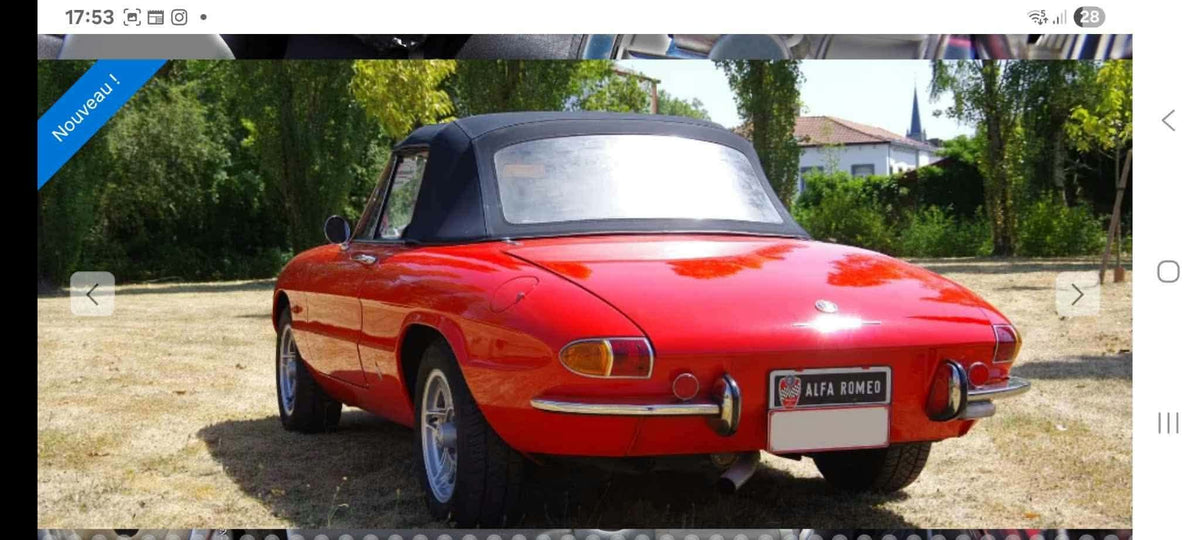 1968 ALFA ROMEO DUETTO SPIDER - 55,000 EURO