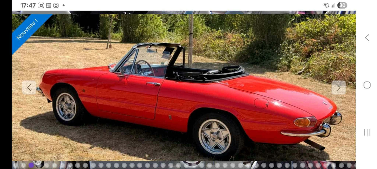 1968 ALFA ROMEO DUETTO SPIDER - 55,000 EURO