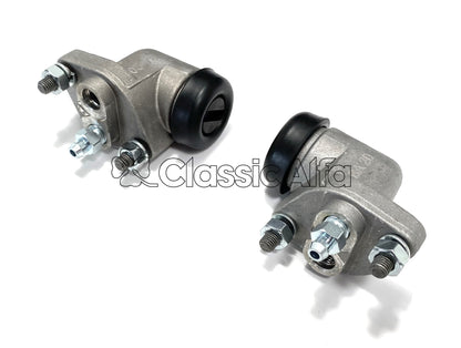 101-006 PAIR OF FRONT WHEEL BRAKE CYLINDERS - 3 SHOE BRAKES