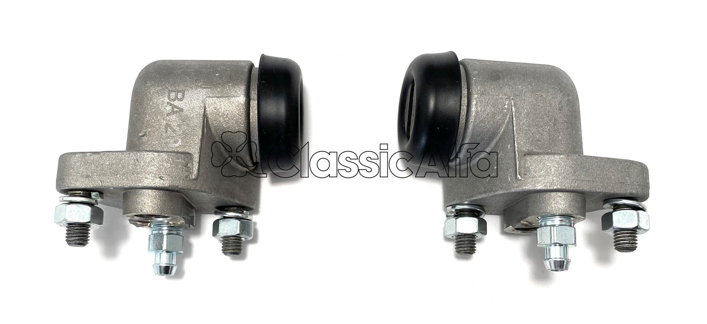 101-006 PAIR OF FRONT WHEEL BRAKE CYLINDERS - 3 SHOE BRAKES