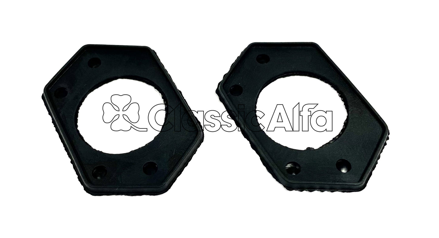 101-224 PAIR OF REAR NUMBER PLATE LIGHT SEALS - 101 SPIDER
