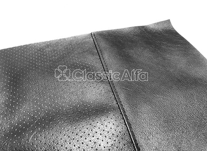 101-404/2 SEAT COVER 101 SERIES SPIDER 1961 on - BLACK/RED PIPING