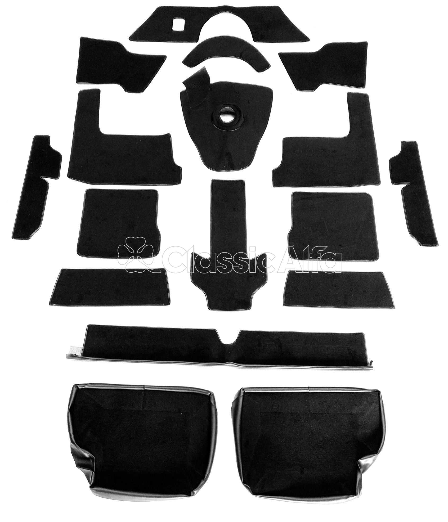 101-406 CARPET SET FOR 1959-60 101 SERIES GIULIETTA SPRINT 2nd series