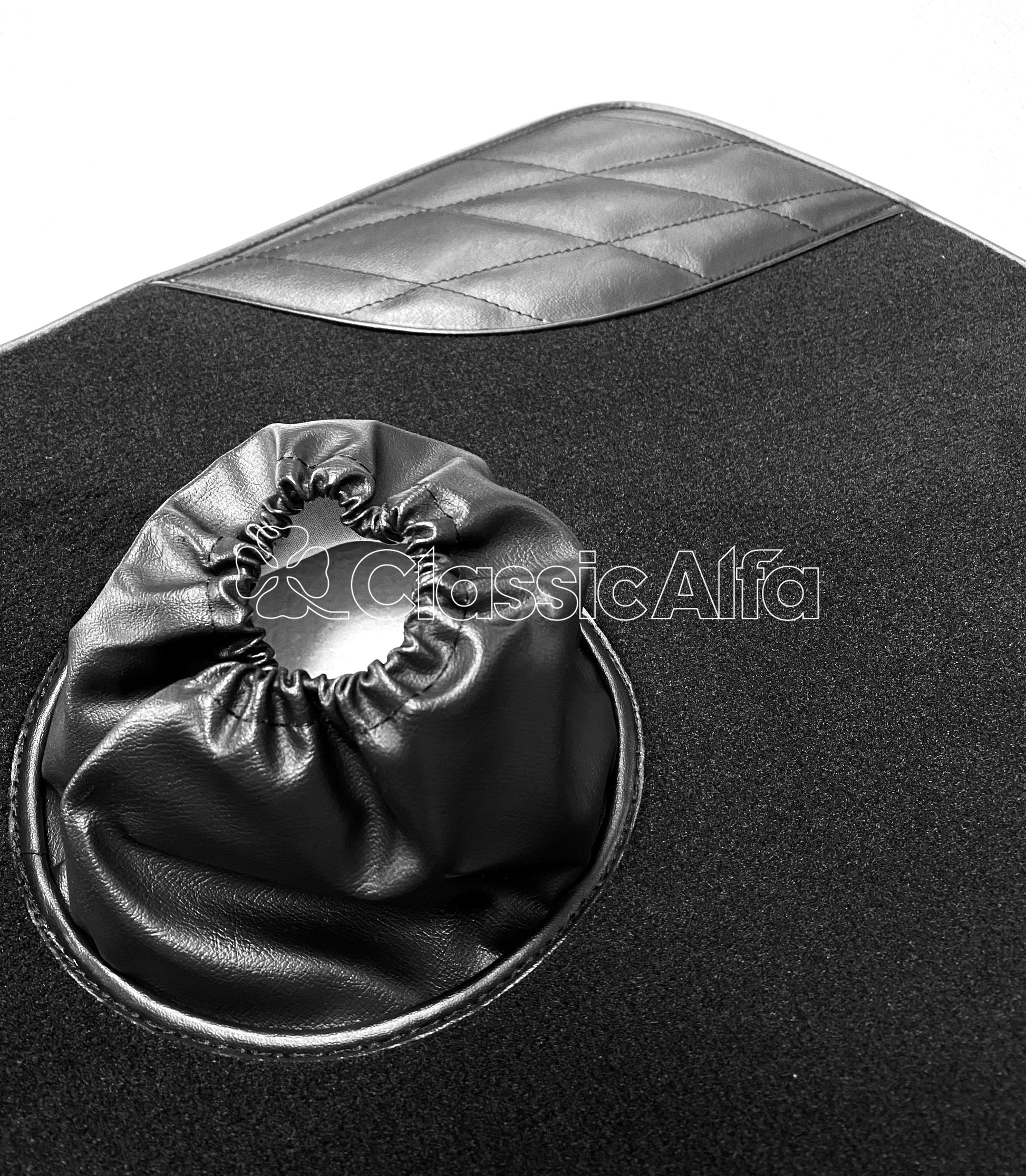 101-407 SPIDER CARPET SET BLACK 1958-65