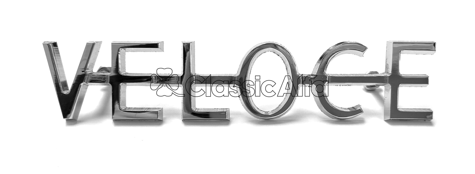 101-604 VELOCE BADGE FOR REAR OF 101 1600 SPIDER VELOCE