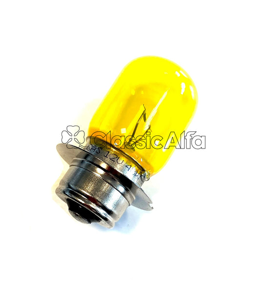 1900/102-303  YELLOW FOG LIGHT BULB  102 & 106 SERIES CARS