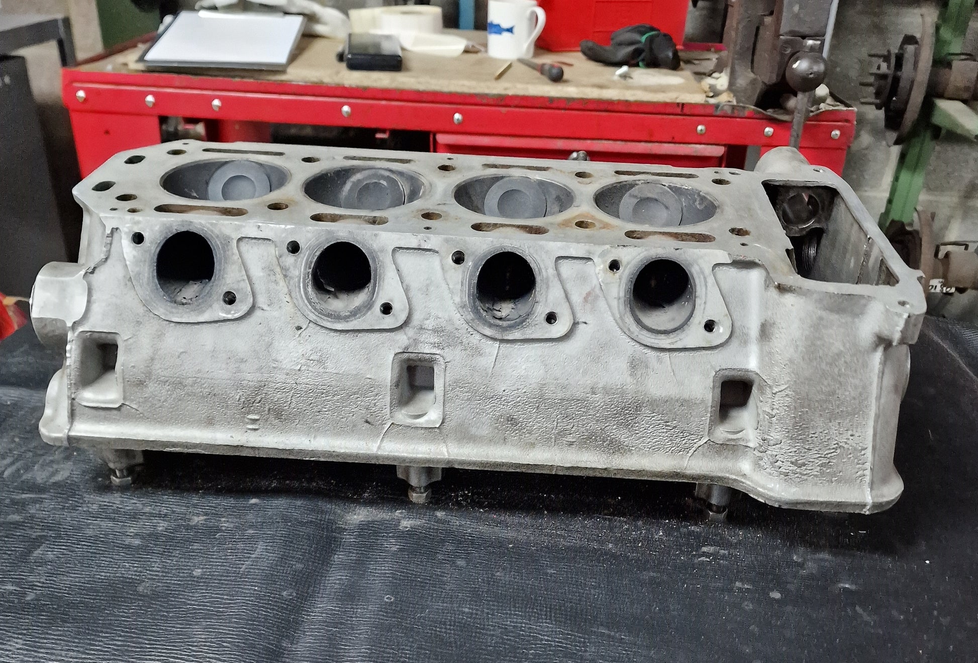 80530 USED CYLINDER HEAD ALFETTA 1.8