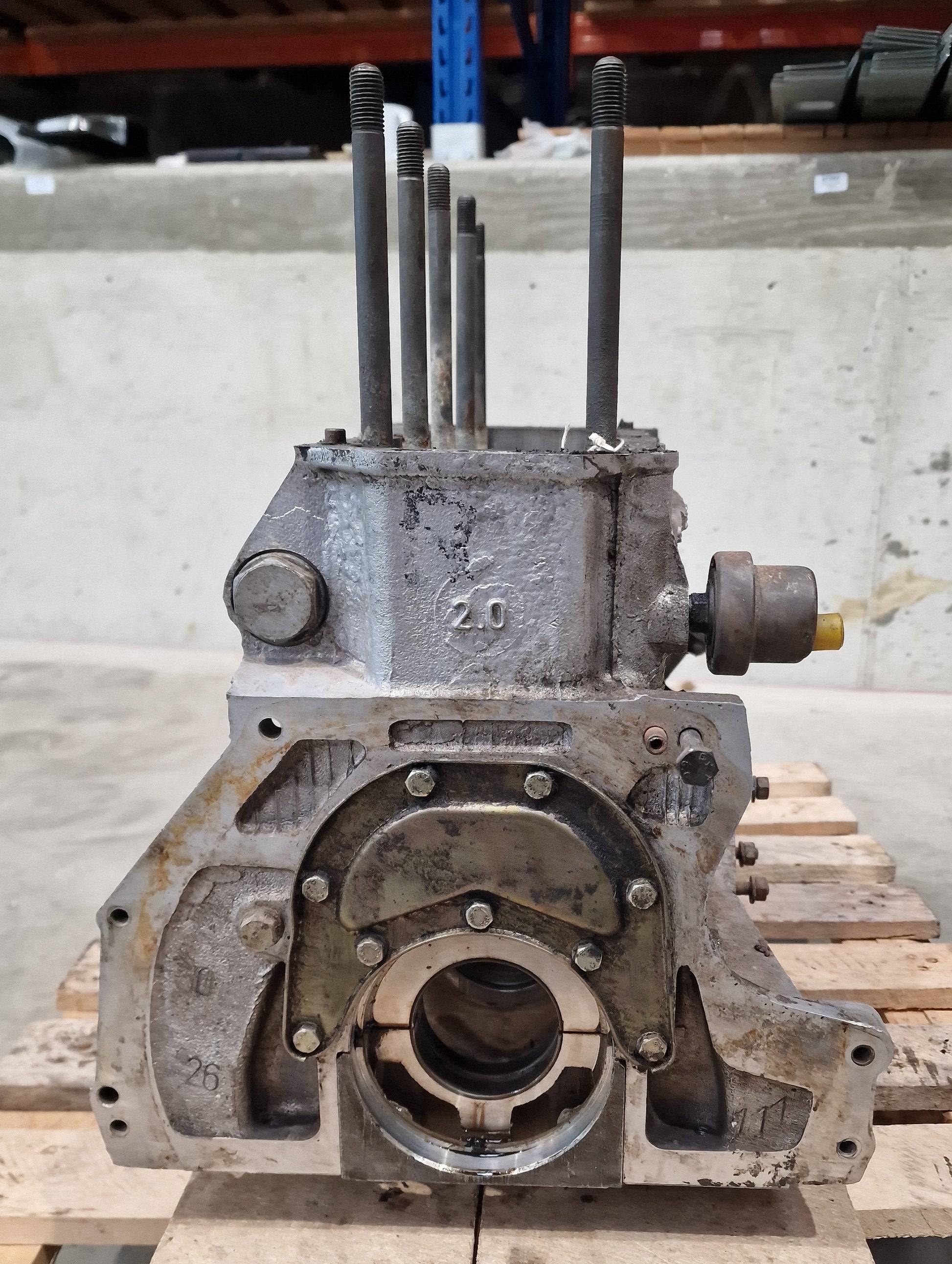 80555 USED ENGINE BLOCK 2000 116 AR01655