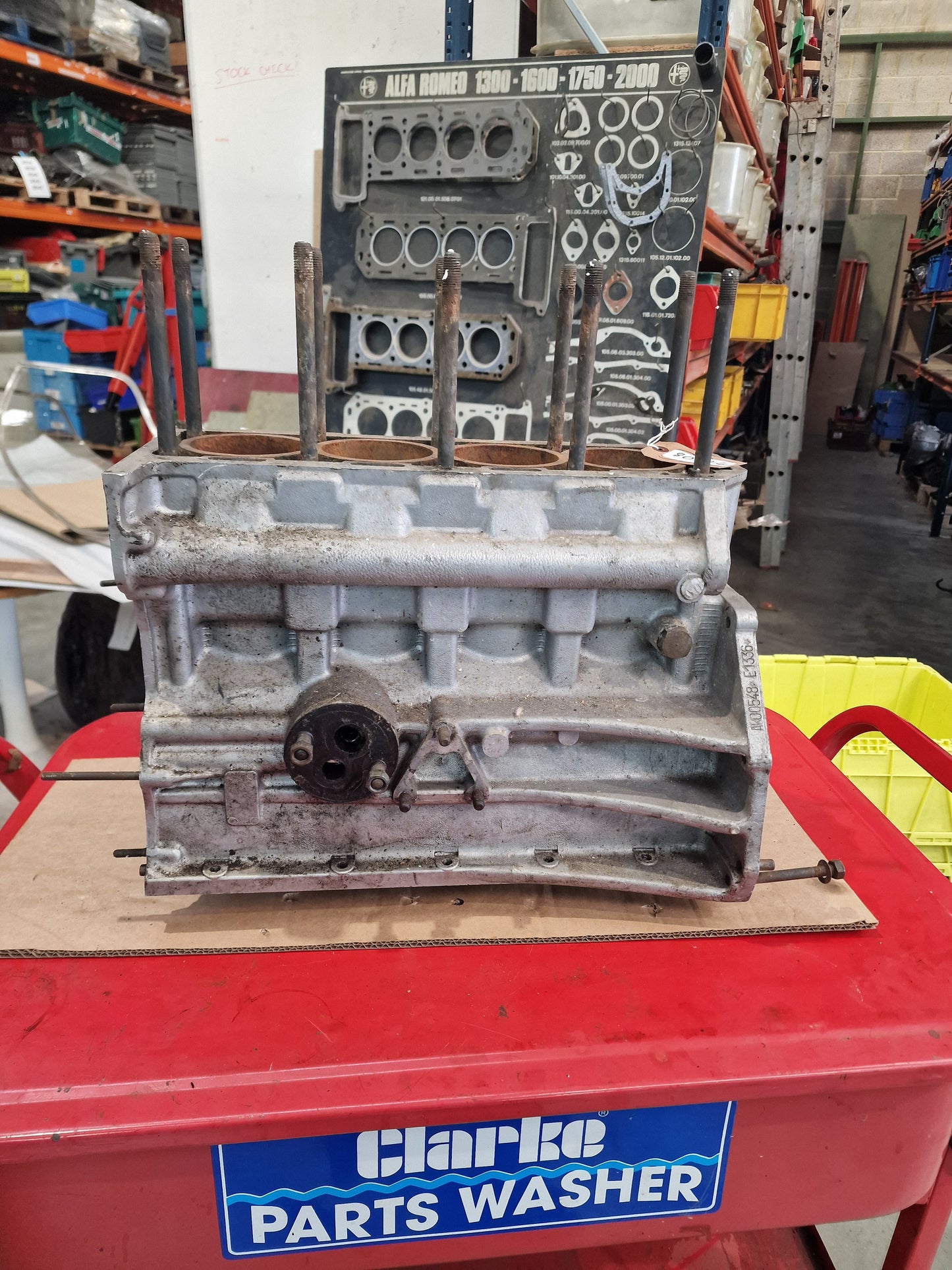 80574 USED ENGINE BLOCK 1750 MK1 AR00548