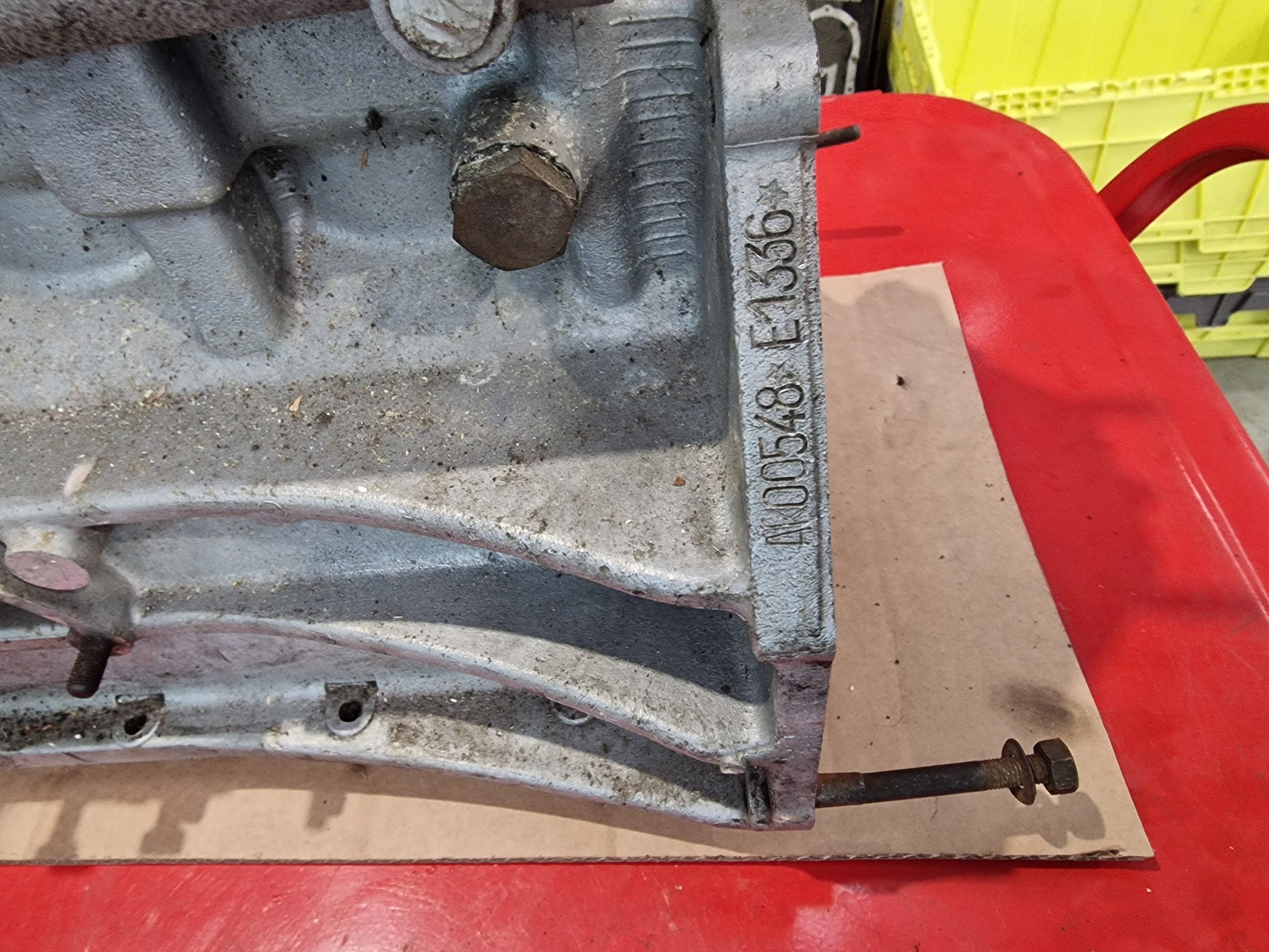 80574 USED ENGINE BLOCK 1750 MK1 AR00548