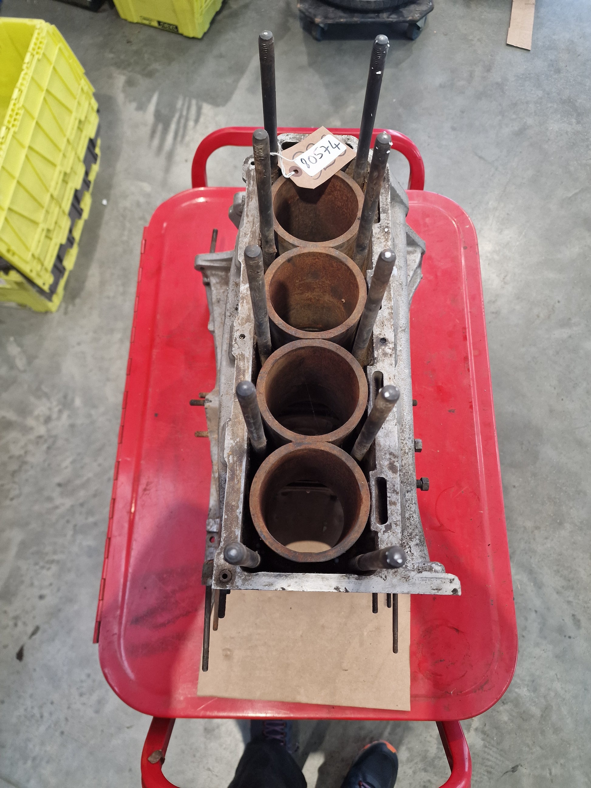 80574 USED ENGINE BLOCK 1750 MK1 AR00548