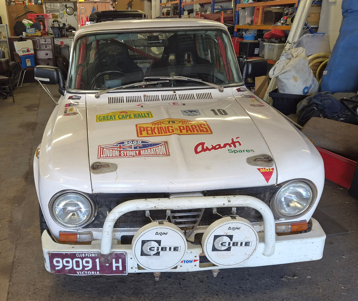 1970 ALFA ROMEO GIULIA SUPER RALLY CAR - AUD $42,000