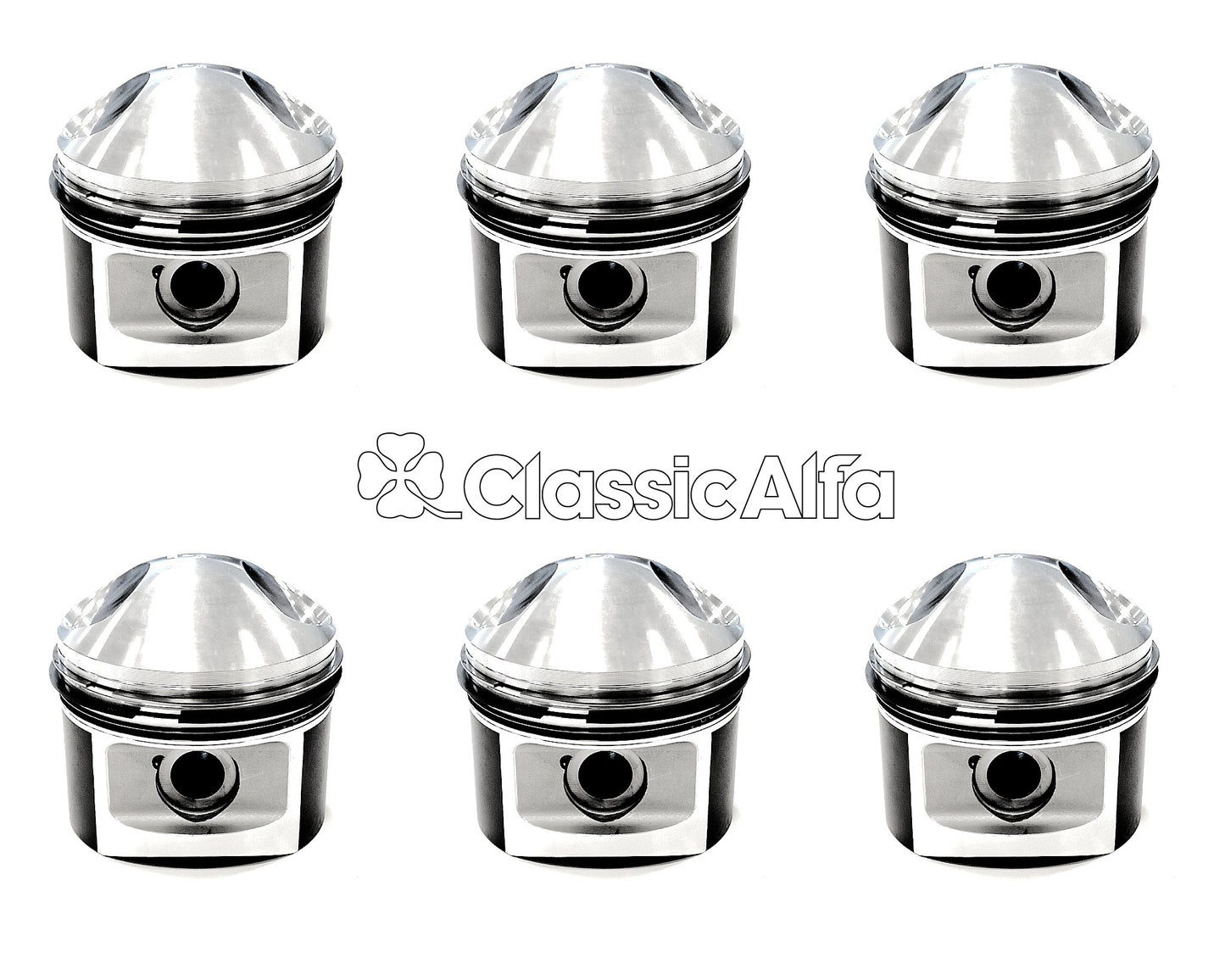 2600-047 SET OF 6 PISTONS WITH RINGS 2600
