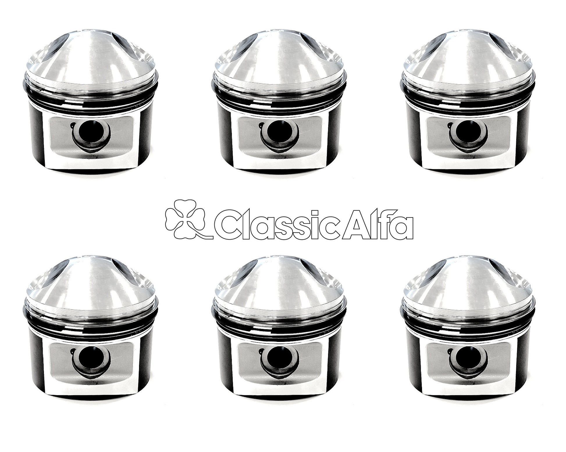 2600-047 SET OF 6 PISTONS WITH RINGS 2600