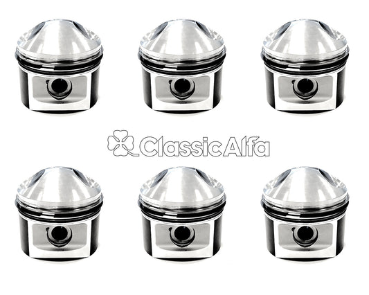 2600-047 SET OF 6 PISTONS WITH RINGS 2600