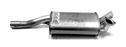 2600-071 CENTRE EXHAUST SECTION - 2000/2600 SPRINTS & SPIDERS