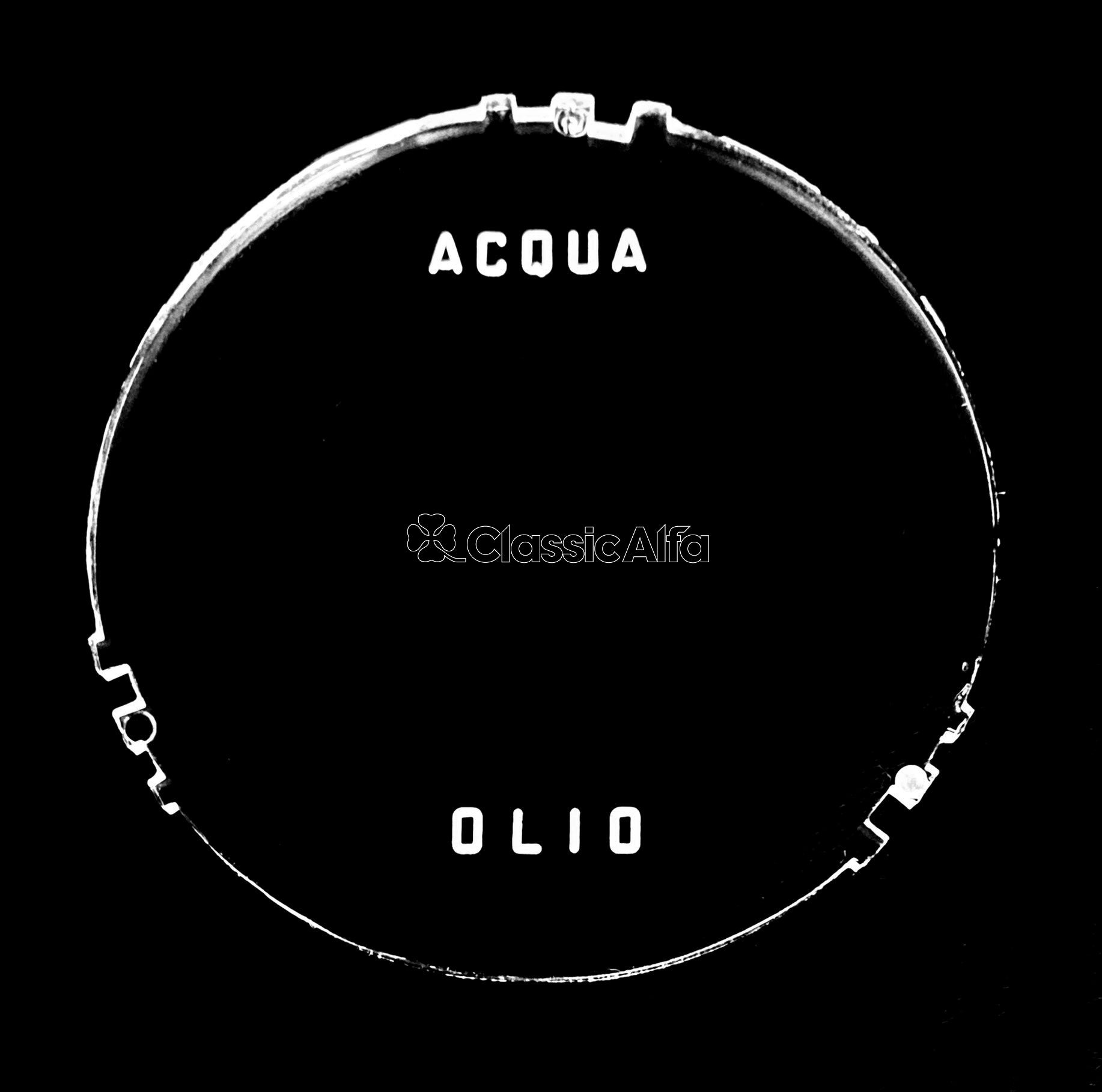 2600-226 GAUGE LENS SET 2600 EUROPEAN CARS KM/H