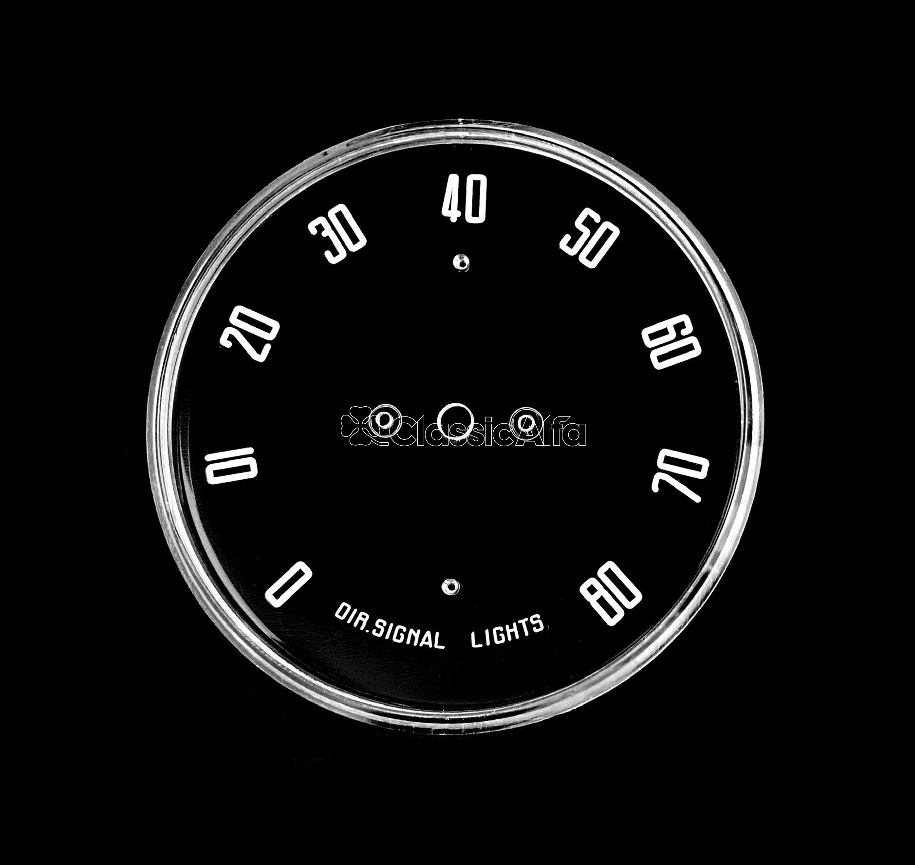 2600-227 GAUGE LENS SET 2600 CARS MPH