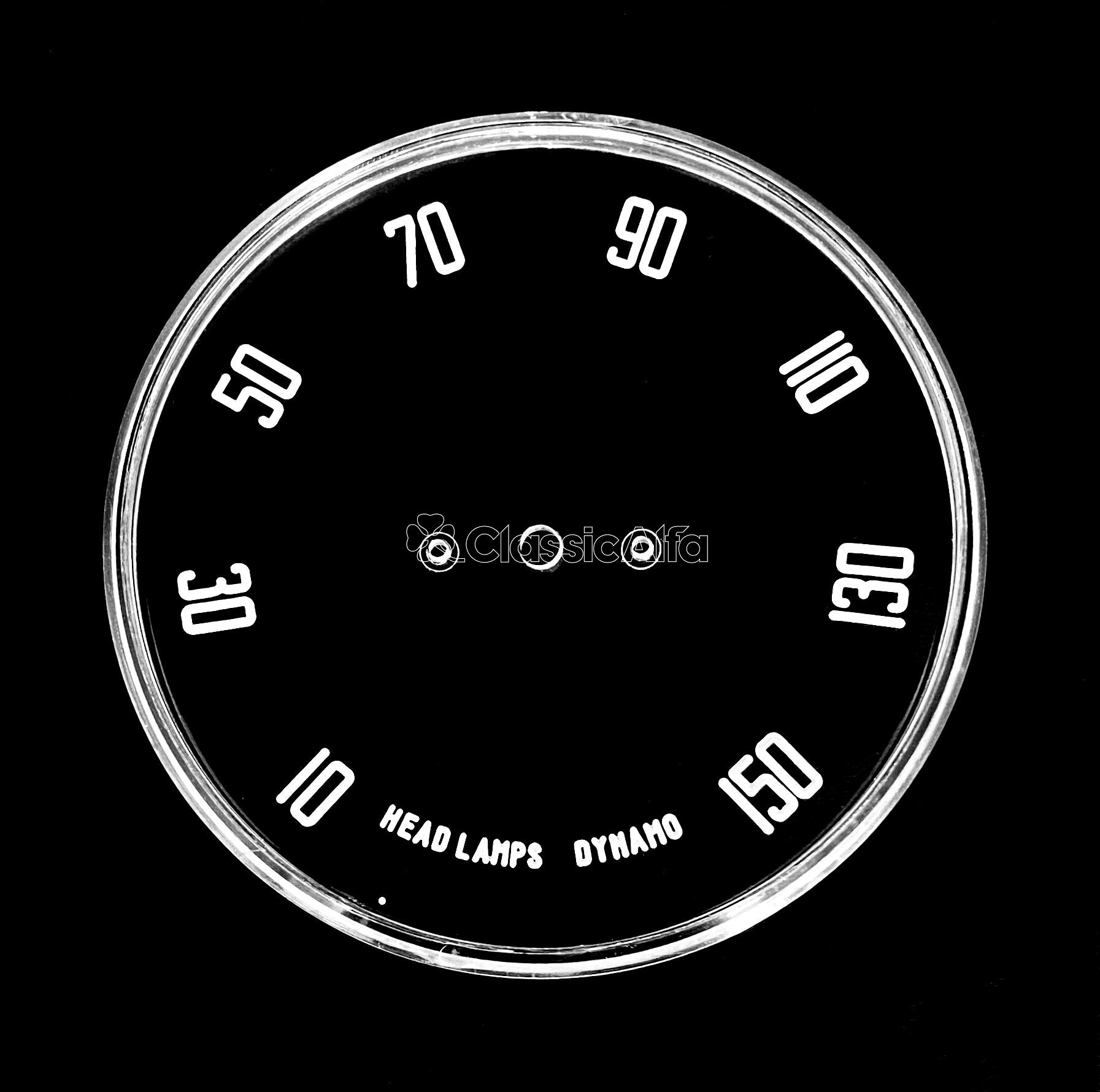 2600-227 GAUGE LENS SET 2600 CARS MPH