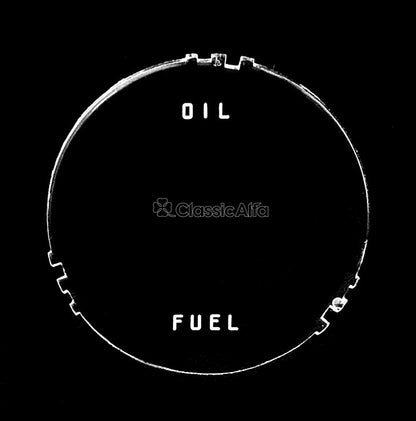 2600-227 GAUGE LENS SET 2600 CARS MPH
