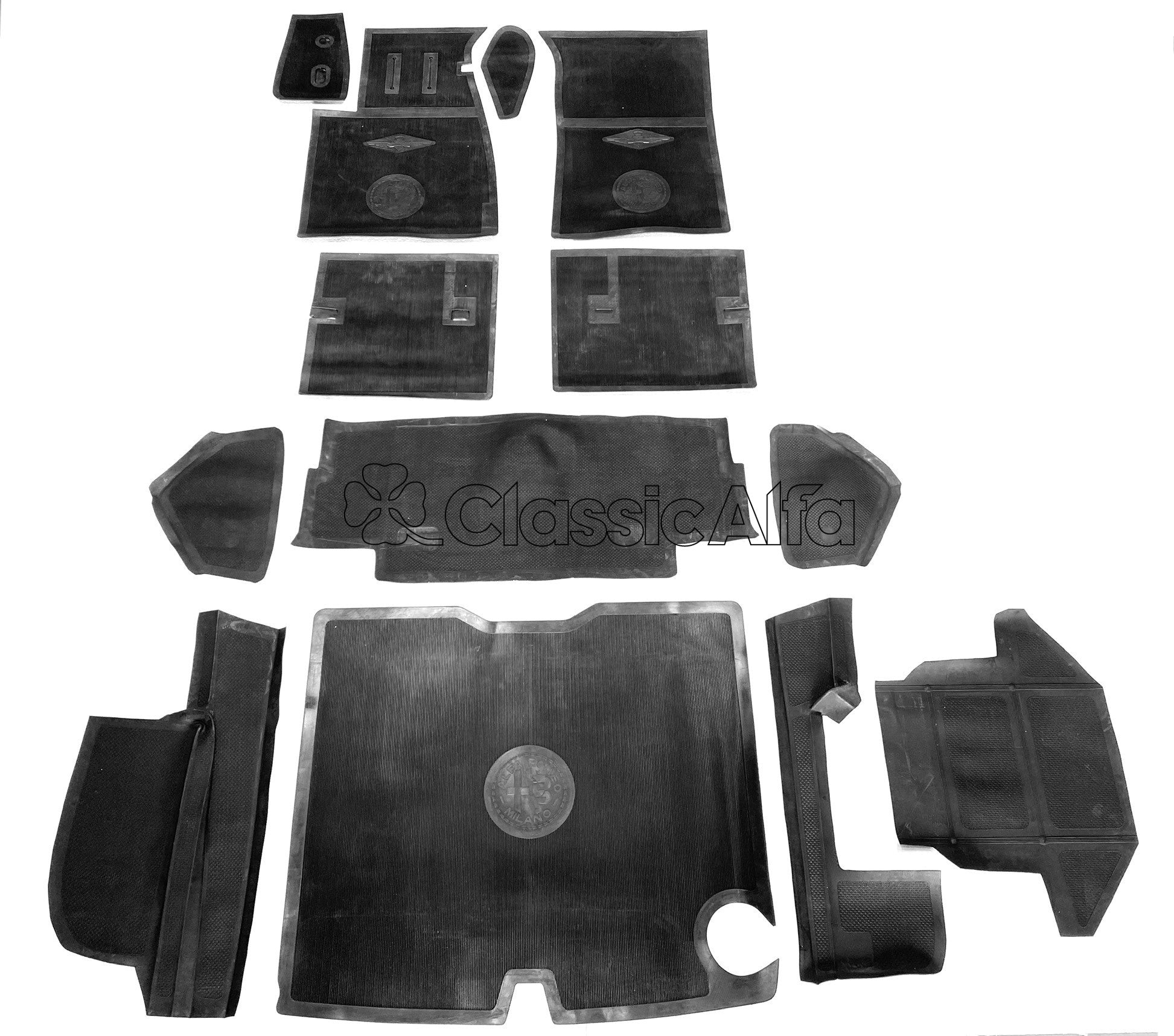 2600-250 COMPLETE LHD INTERIOR MAT SET - 2000/2600 SPIDER