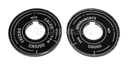 2600-258 HEATING CONTROL DIALS 2600 SPIDER 