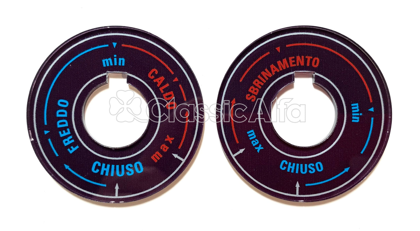 2600-259 HEATING CONTROL DIALS 2600 SPRINT