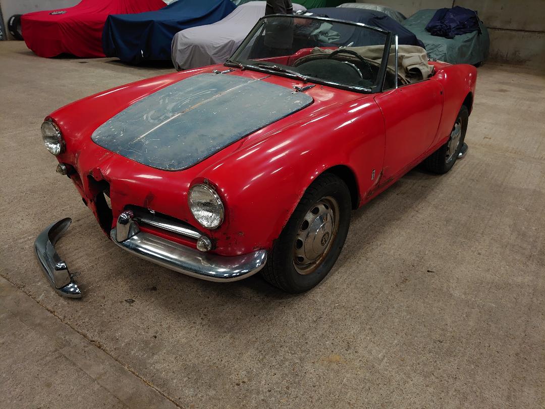 1961 GIULIETTA SPIDER NORMALE  £17,895