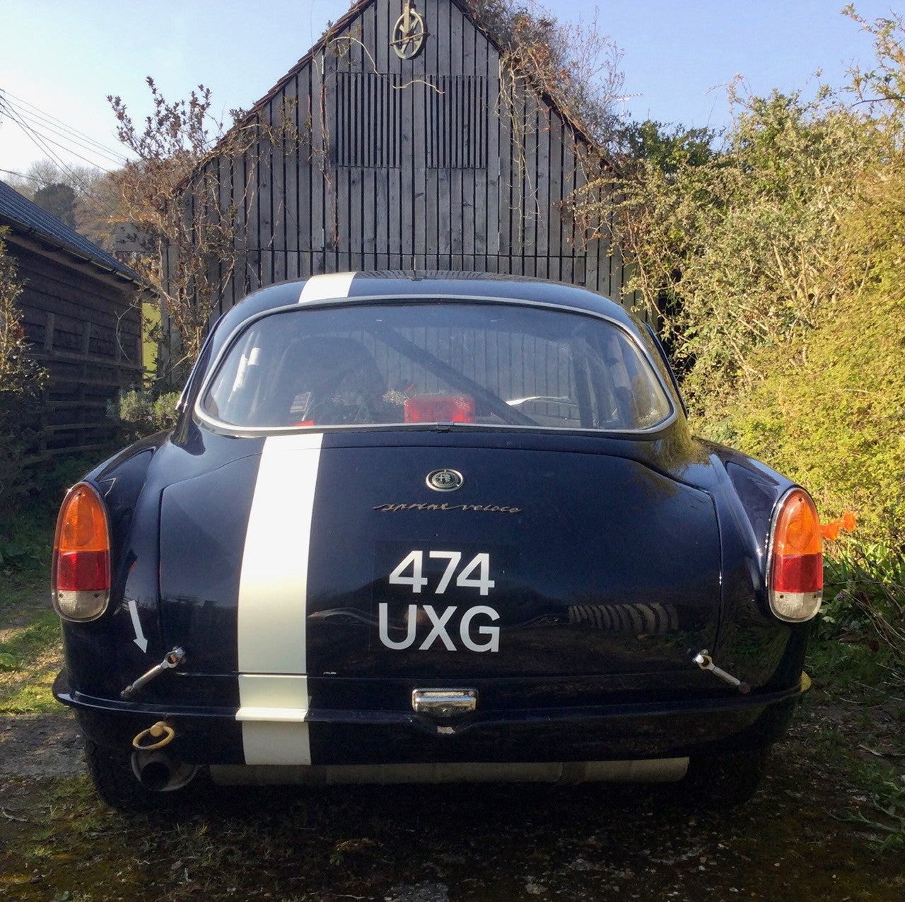 1961 GIULIETTA SPRINT VELOCE RACE CAR £32,500