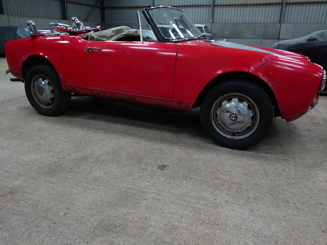 1961 GIULIETTA SPIDER NORMALE  £17,895