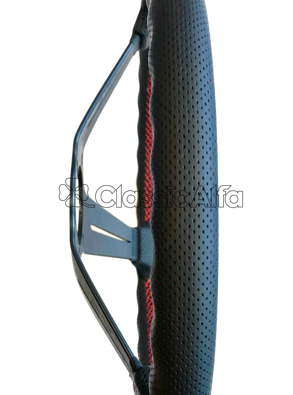 AC152 NARDI "DEEP CORN" LEATHERBOUND STEERING WHEEL