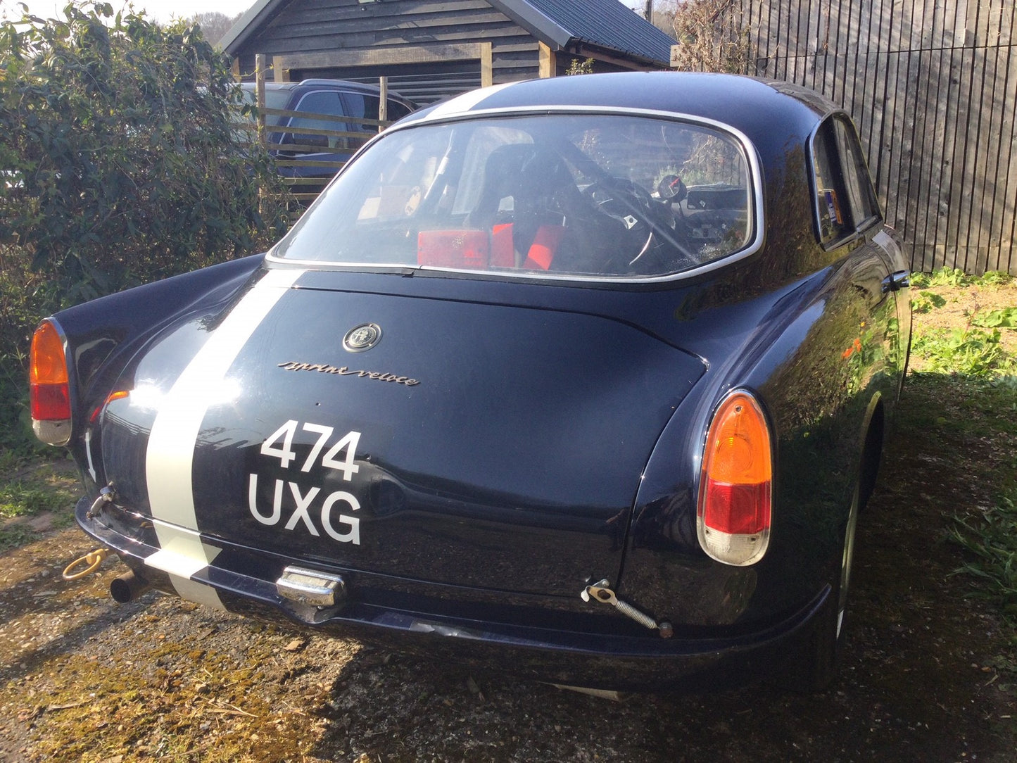 1961 GIULIETTA SPRINT VELOCE RACE CAR £32,500