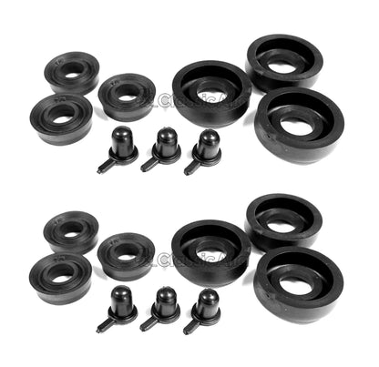 750-042 GIULIETTA FRONT BRAKE CYLINDER SEAL KIT - 3 SHOE BRAKES