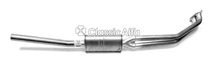 750-072  FRONT EXHAUST SECTION 750 & EARLY 101 SERIES - 4 BOLT MANIFOLD