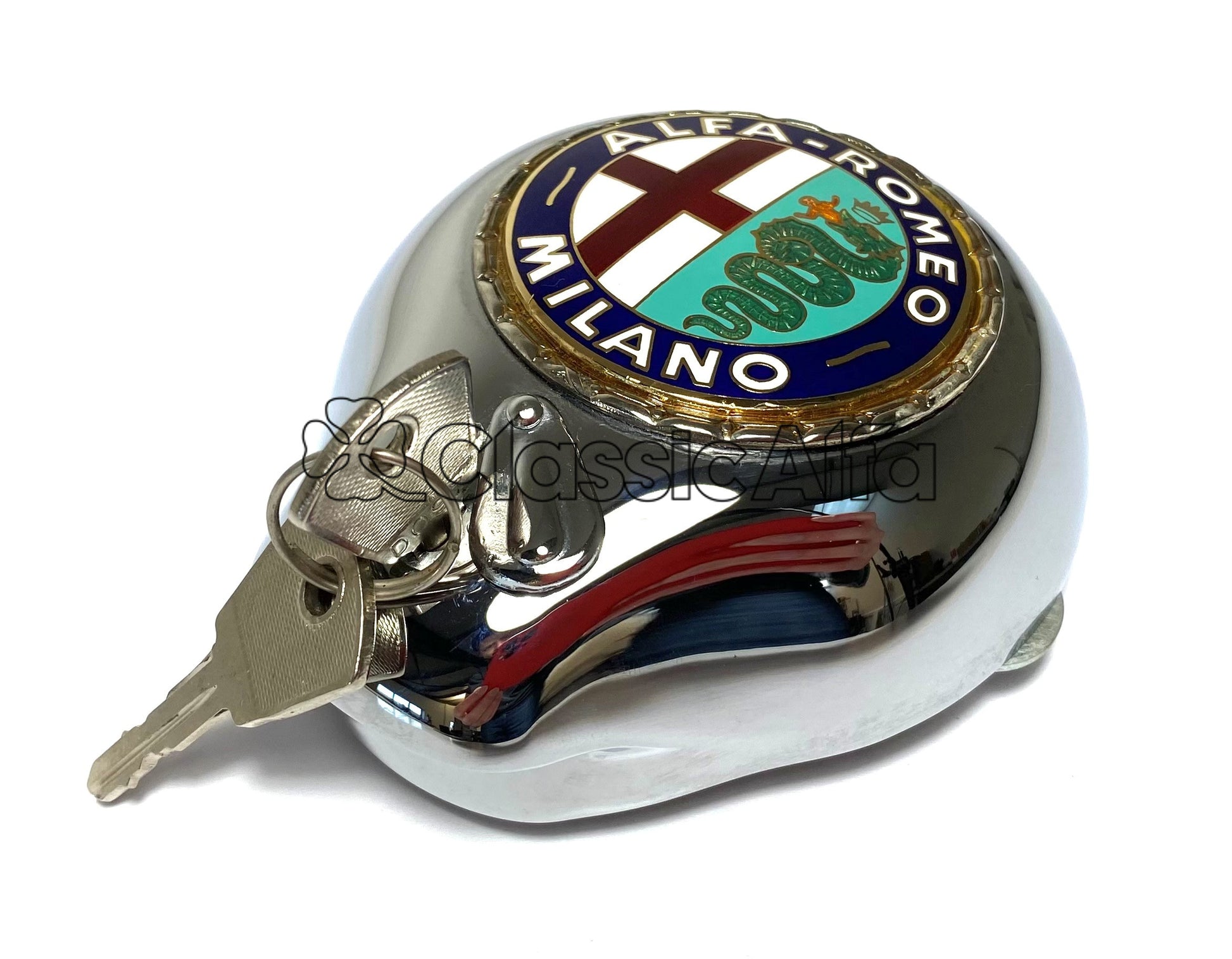 750-103 SPIDER BOOTLID CHROME LOCK ASSEMBLY 750 & 101