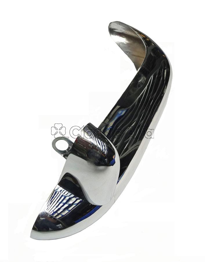 750-125 SPIDER CHROMED FRONT BUMPER  750 & 101 SERIES CARS   - LEFT