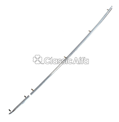 750-133 BONNET/HOOD CHROME TRIM STRIP - ALL 1300 750/101 SPIDERS 1956-62