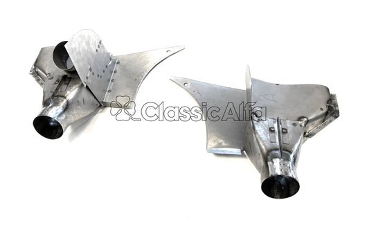 750-198/1 GIULIETTA SPIDER VELOCE 750 & 101 PAIR OF FRONT AIR DUCTS