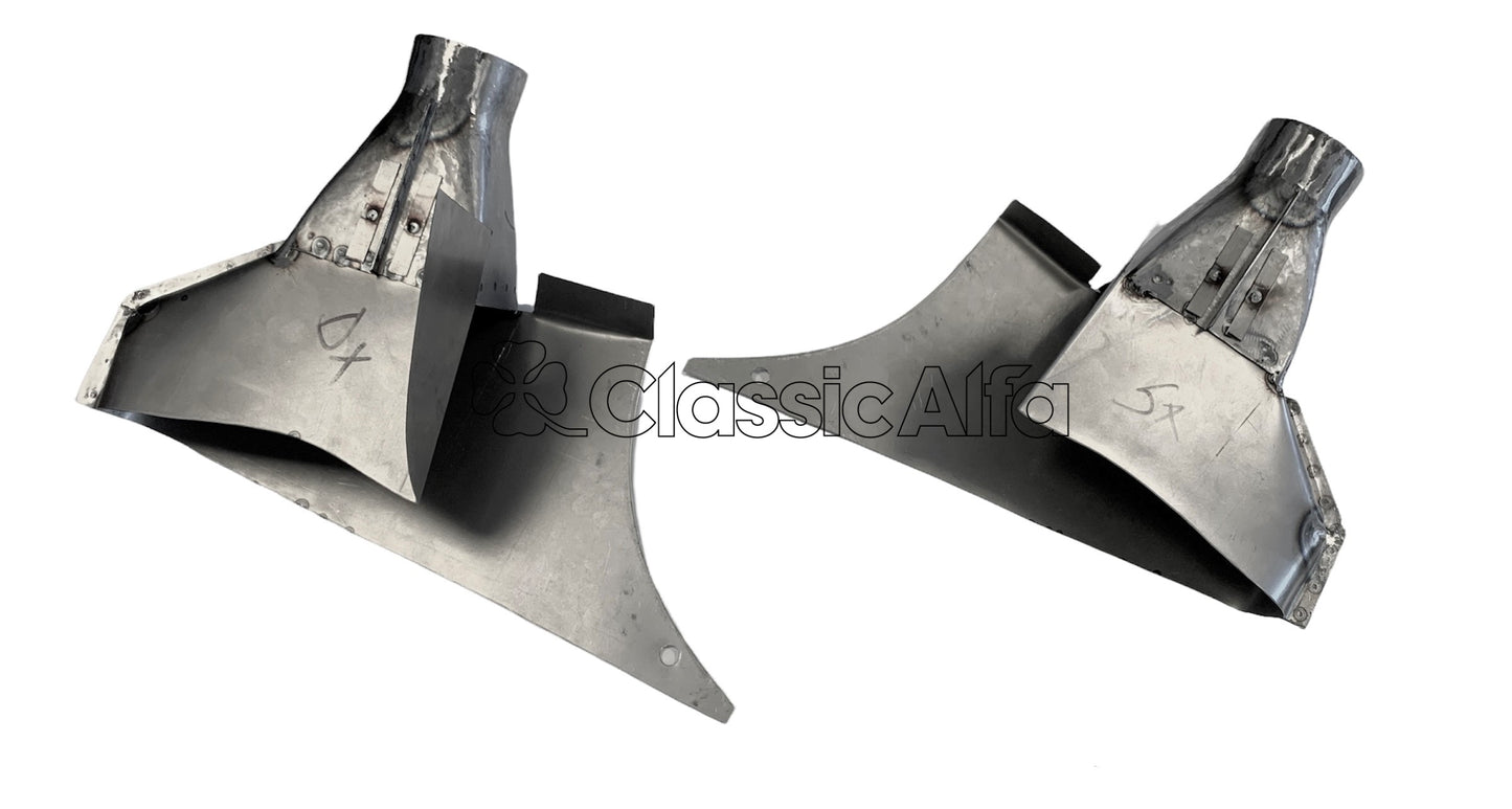 750-198 GIULIETTA SPIDER 750 & 101 PAIR OF FRONT AIR DUCTS