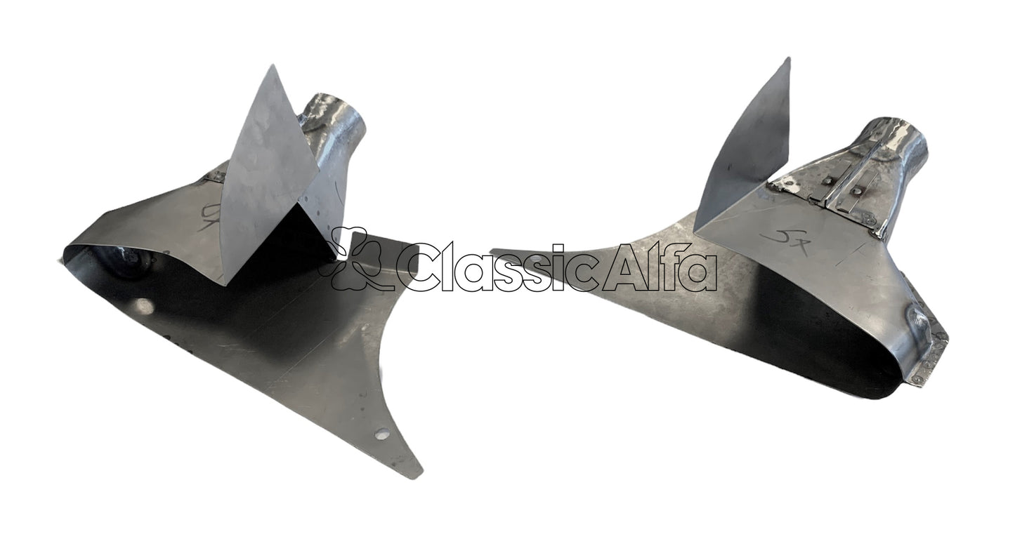 750-198 GIULIETTA SPIDER 750 & 101 PAIR OF FRONT AIR DUCTS