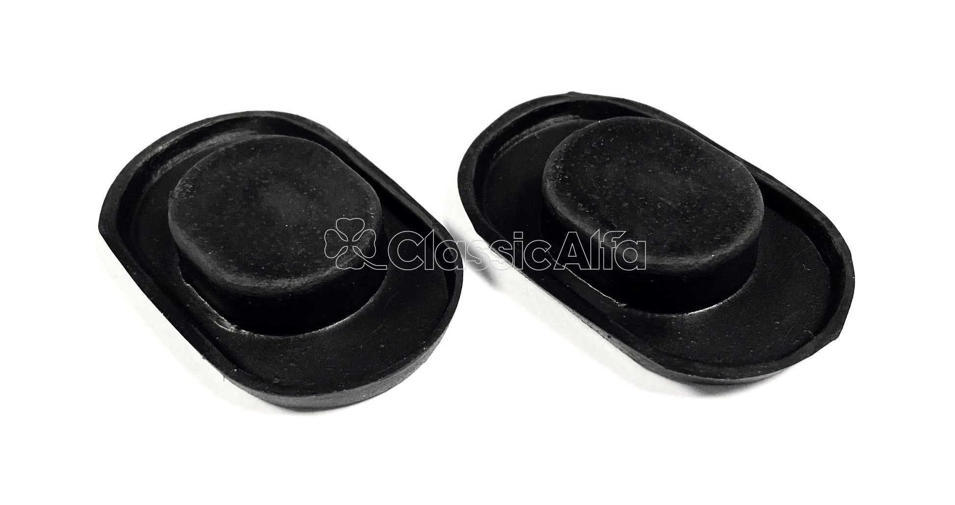 750-227 PAIR OF RUBBER SEAL FOR REAR BUMPER MOUNTS - 750 & 101 SPIDERS