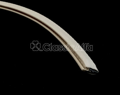 750-256/1 REAR BODY SEAM TRIM - 750 & 101 SERIES SPIDER - WHITE