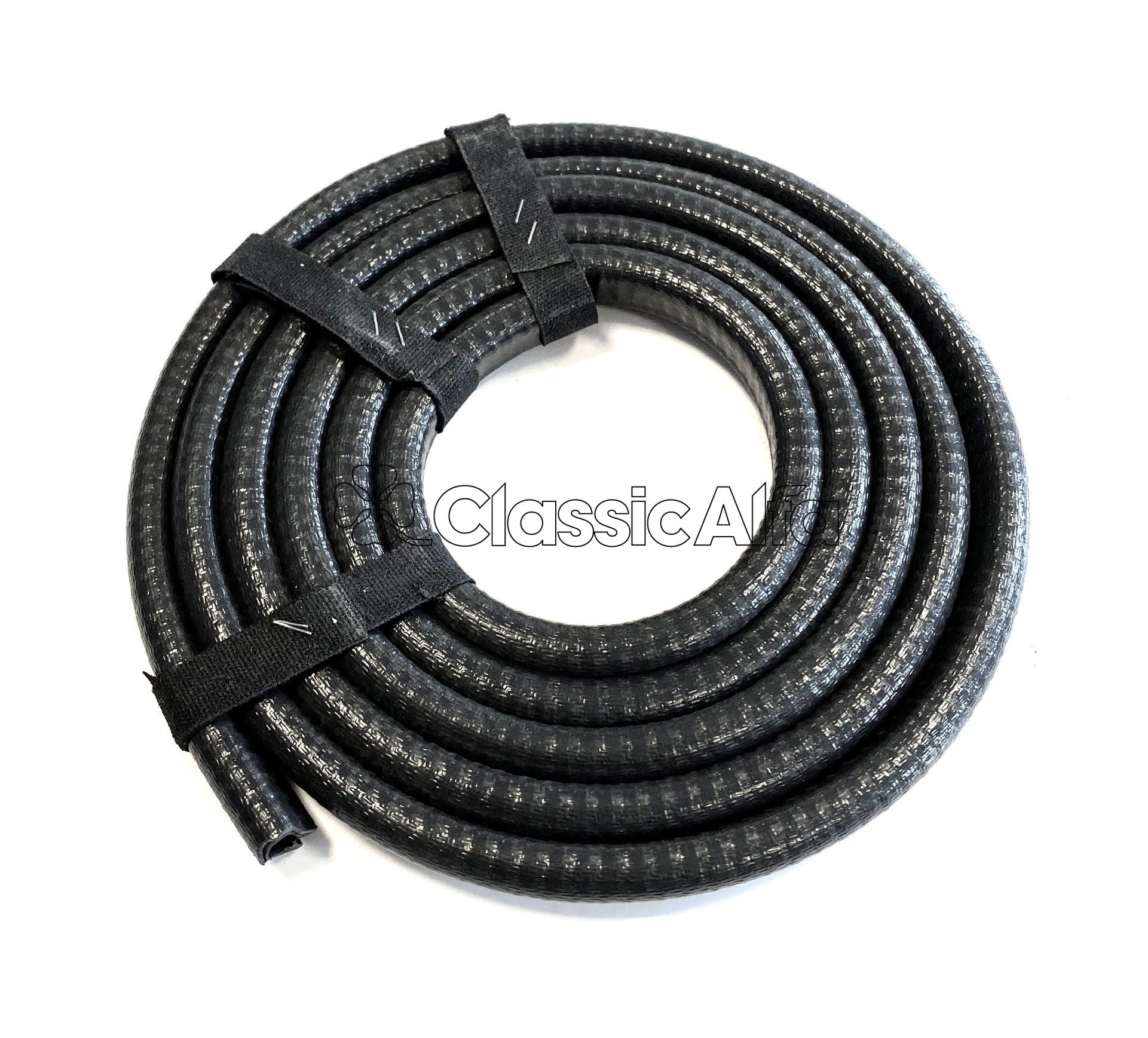 750-256 REAR BODY SEAM TRIM - 750 & 101 SERIES SPIDER - BLACK