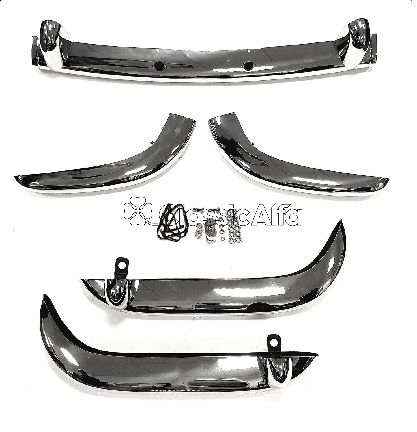 750-336 SPIDER BUMPER SET FOR 750 & 101 SERIES CARS 1959-64