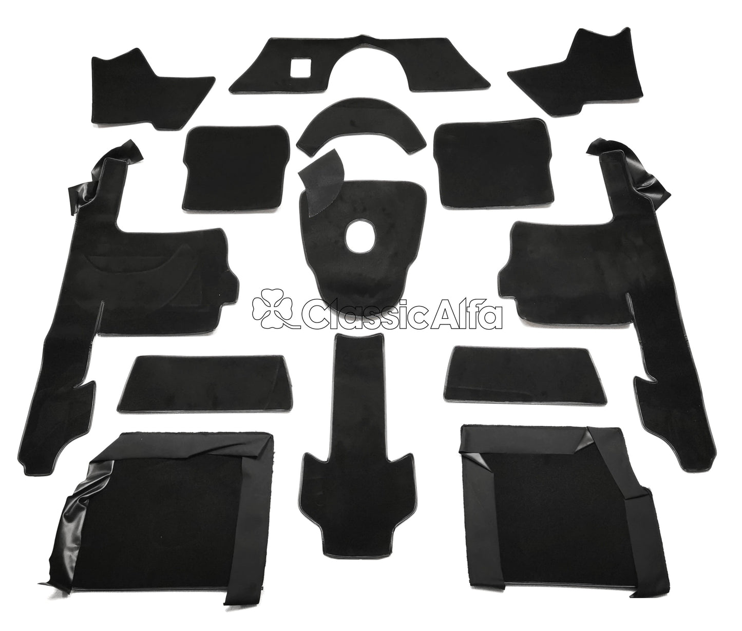 750-406 CARPET SET FOR 1954-59 750 SERIES GIULIETTA SPRINT 1st series