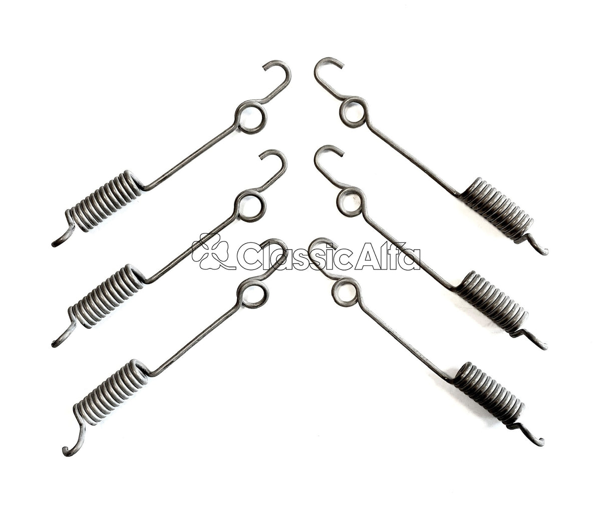Booster Return Spring 750-416 FRONT BRAKE SHOE RETURN SPRINGS 3 SHOE – Classic Alfa